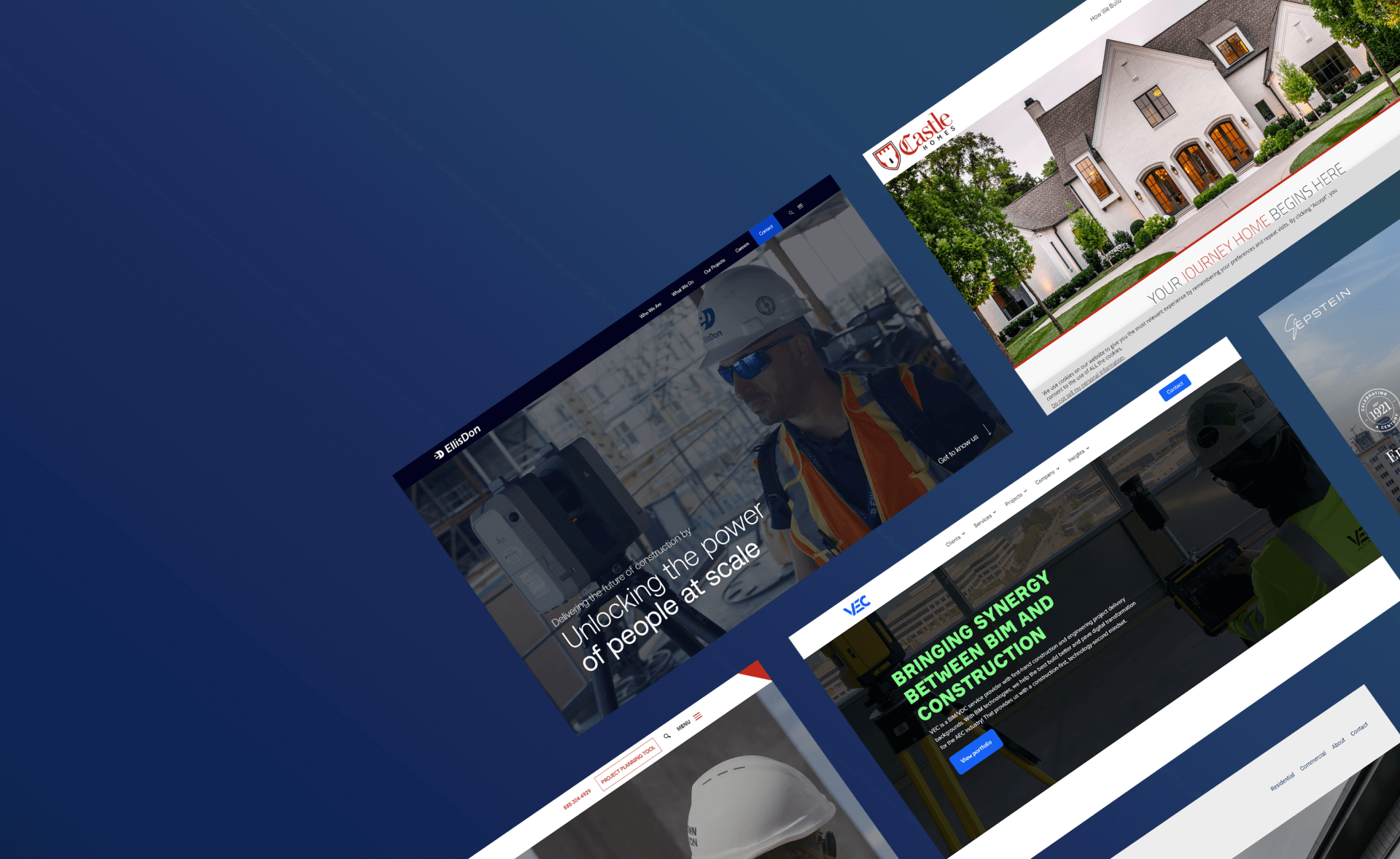 Construction Website Examples